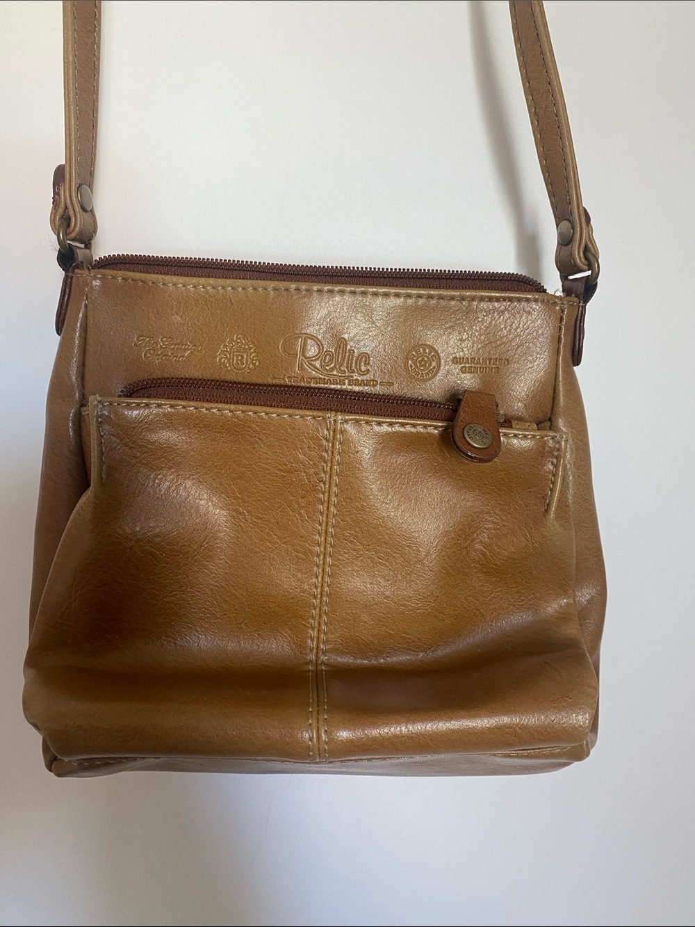 Relic Crossbody Bag in Tan